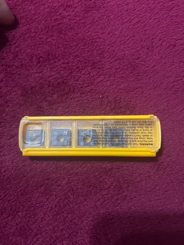 Inserto Pastilha de corte kennametal