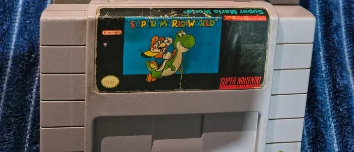 Fita super Mario original salvando