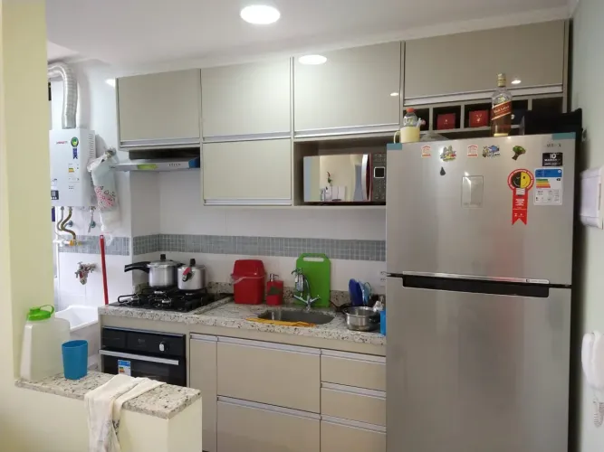 Lindo apartamento para locação com 2 quartos, vaga e condomínio baixo !!!