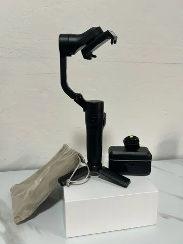 Estabilizador Gymbal + Microfone