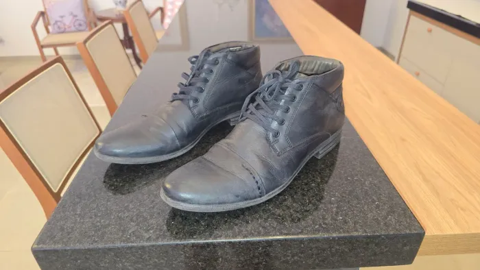Bota Coturno Couro Milano tam43