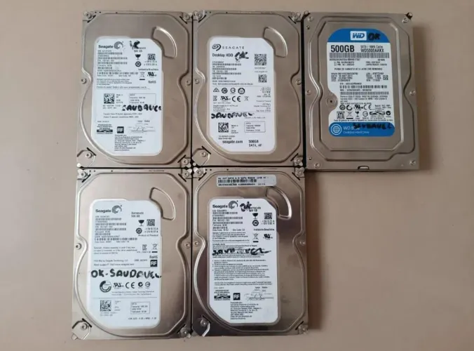HD 500 GB Seagate e WD