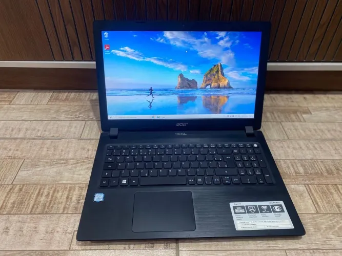 Notebook Acer Core i5 8gb SSD Nvme 256gb aceito cartão