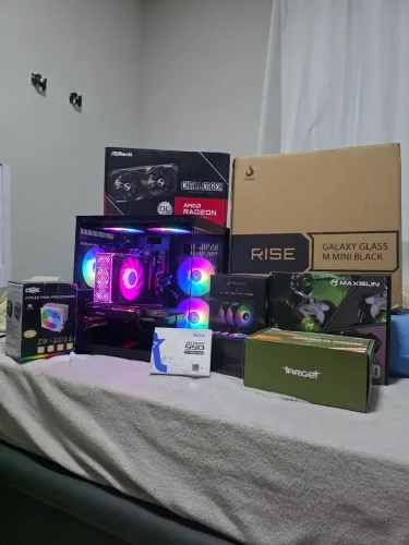 PC GAMER PEÇAS NOVAS RX 7600 + RYZEN 7 5700/ 16GB/ SSD// ACEITO PS5
