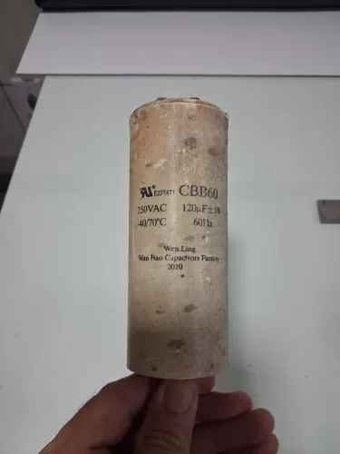 Capacitor partida compressor chiaperini 