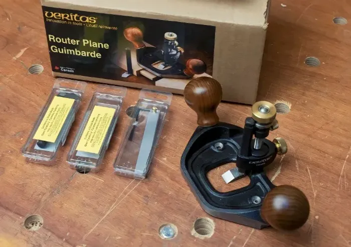 Plaina manual Veritas Router usada