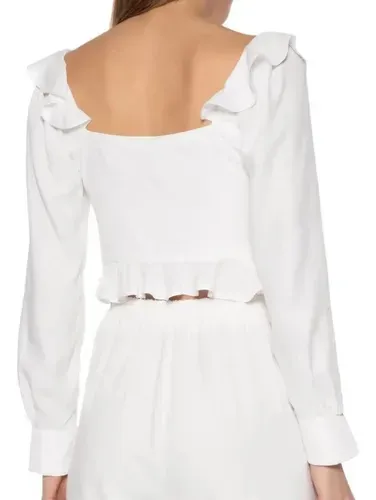 blusa farm branca