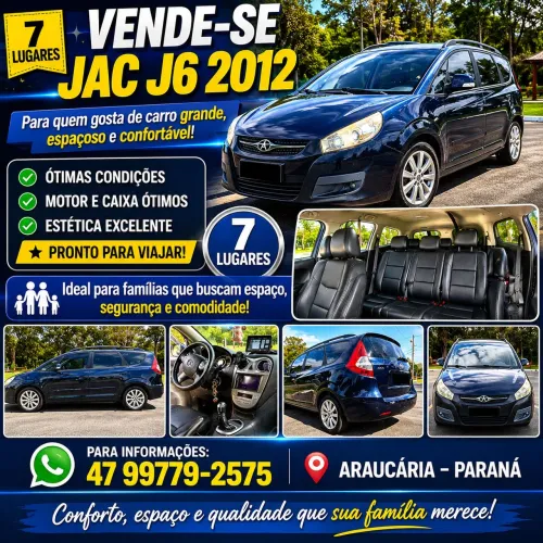 JAC J6 2.0 16V 5P Mec. 2012