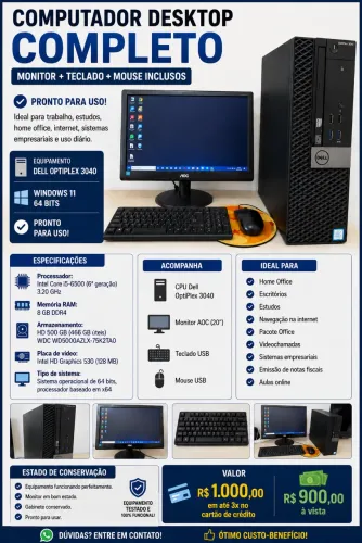 Computador completo