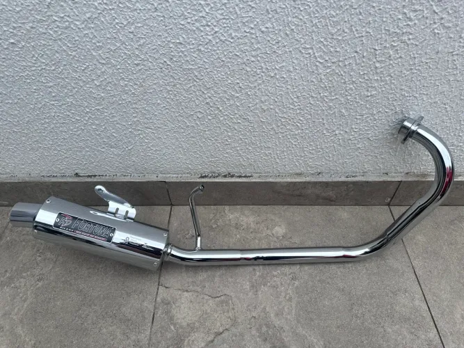 Vendo ou troco escapamento fortuna factor 125