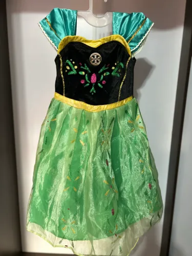 Vestido de fantasia Ana (filme Frozen)