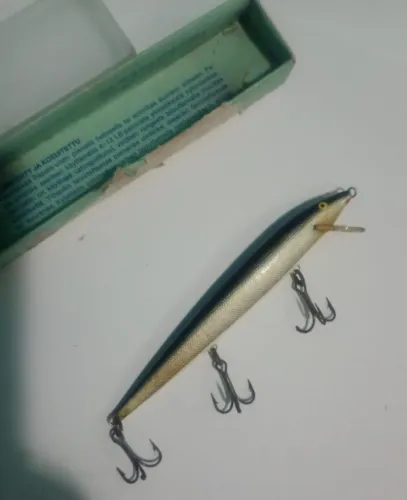 Isca vintage flutuante Rapala original - Finlândia