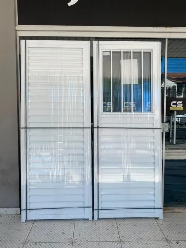 PORTAS DE ALÚMINIO BRANCO A PARTIR DE R$589,00 - MEGA PROMOÇÃO
