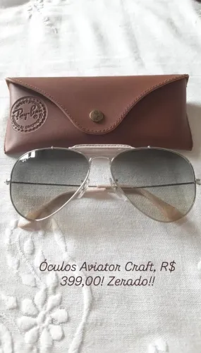 Óculos Ray ban original, na caixa! Perfeito estado!