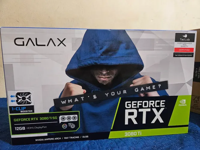 RTX 3080 TI 12GB GS 38IOM5MD99DD* (LACRADA) GARANTIA 3 ANOS NF. NEGOCIÁVEL