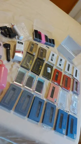 Cílios Kit Profissional Extensão de Cílios