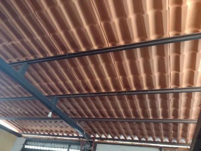 Telhas colonial pvc