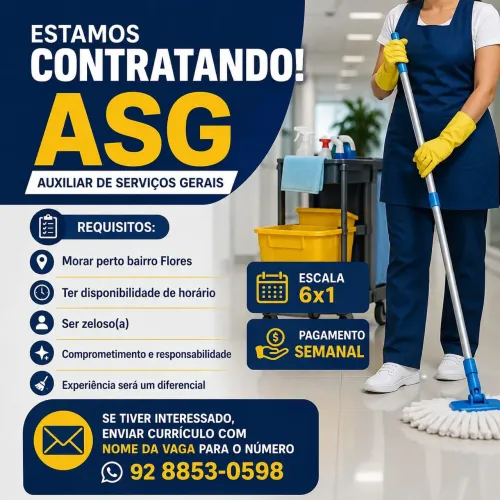 Vagas para ASG