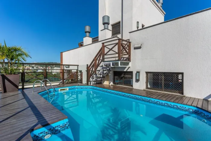 Cobertura 360° graus com vista para Guaíba 444m² 4 vagas - Bairro Tristeza Poa
