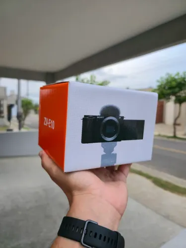 (OPORTUNIDADE) ZVE10 CÂMERA NOVA NA CAIXA (SEM USO)