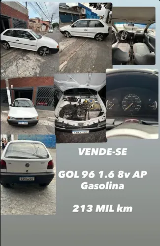 Volkswagen Gol Geração II Rolling Stones 1.6 8V 80cv Gasolina Mec. 2P 1996