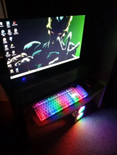 PC Gamer Completo RX 580 8GB + Monitor Dell + Fone Redragon (Pronto para Jogar)