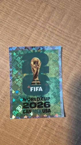 Figurinha copa 2026 taça FWC7 Verde