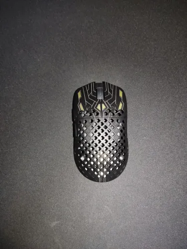 Mouse gamer sem fio M2 ultra fibra de carbono