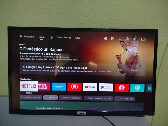Smart TV 32 polegada.