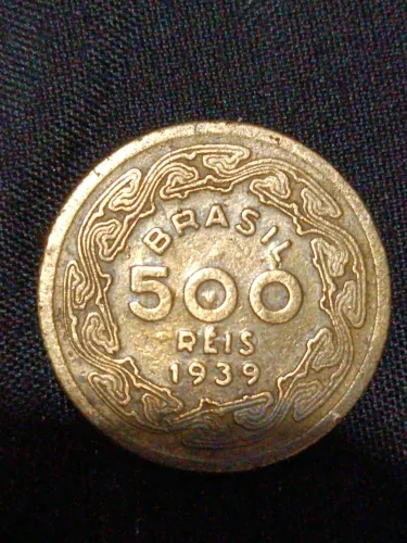 Moeda 500 réis Francisco de Assis 