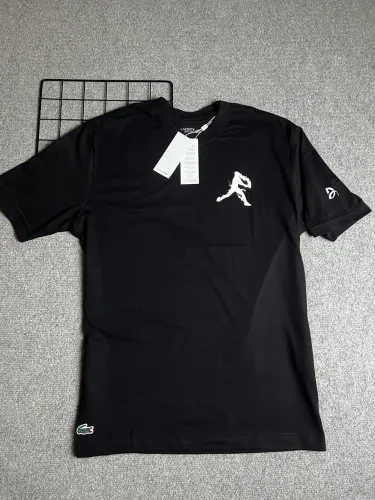 Camiseta Lacoste Djokovic Sport Preta