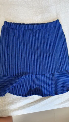 Saia azul ...