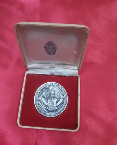 Medalha jogos universitários Brasileiros Brasília julho 1970