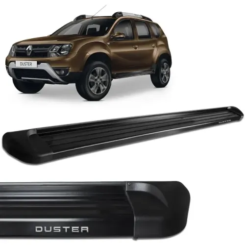 Estribo Renault Duster SUV - Alumínio Preto