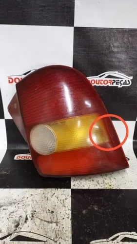  Lanterna Traseira Esquerda Fiat Palio 1997 2005 Detalhe