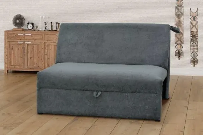 Sofá Cama Malu Jade Cinza Até 12x - Frete Grátis
