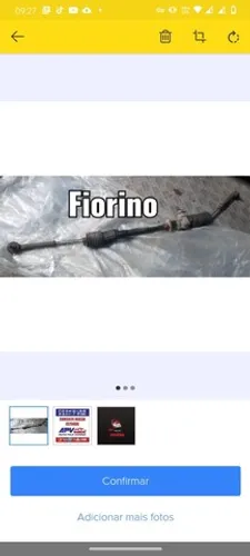 Coluna de direção fiorino