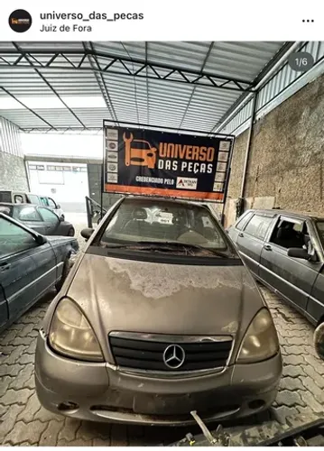 Sucata mercedes classe a 2000