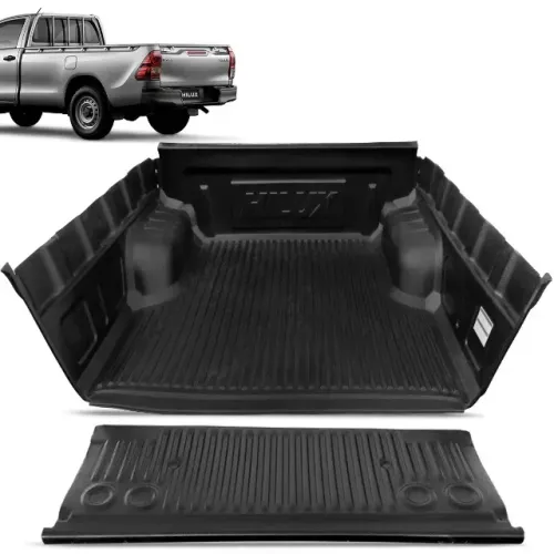 Protetor de Caçamba Toyota Hilux 2016 à 2023 - Cabine Simples - T166