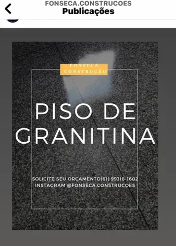 Pisos em GRANITINA 