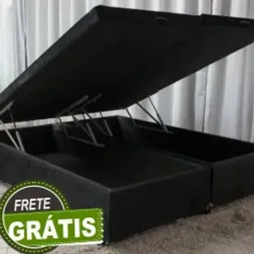 Frete Grátis! Base Baú Queen + Cabeceira Queen