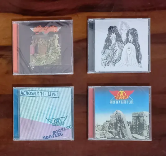 CDs lacrados Aerosmith importados