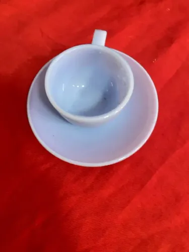 4 xícaras café com pires