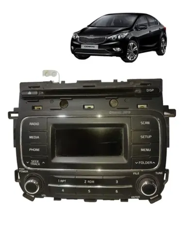 Rádio Kia cerato 2014 2016 e.03