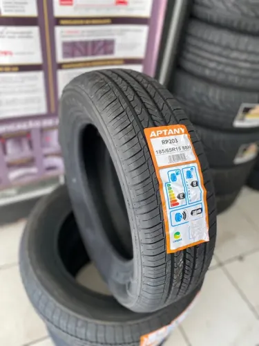 02 PNEUS NOVOS 185/65/R15 APTANY (instalação gratuita)