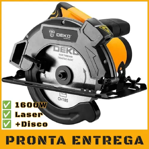 SERRA CIRCULAR DEKO 1600 PROFISSIONAL+ DISCO 