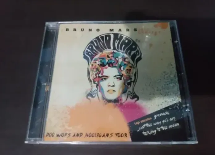 CD Bruno Mars Ao Vivo no Brasil