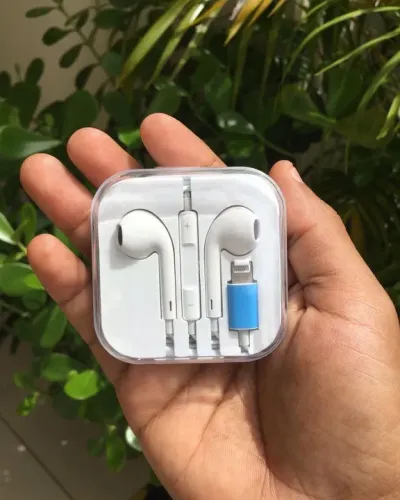 Fone de Ouvido iPhone Lightning Apple - Garantia