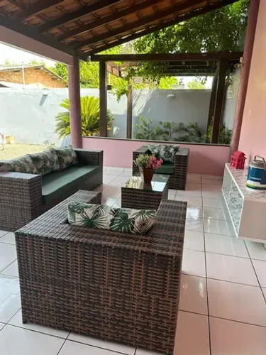 Sofá de fibra sintética 