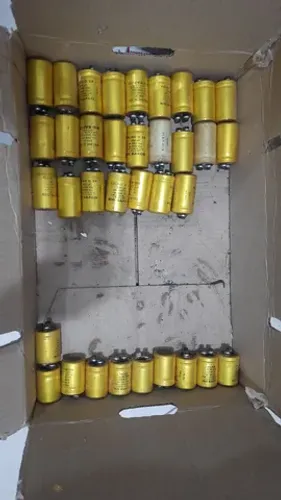 Capacitores eletrolíticos para som fonte 